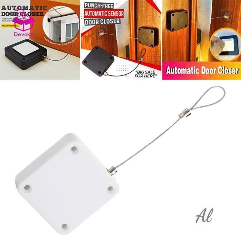Thiết Bị Tự Đóng Cửa Thông Minh Automatic Door Closer – Bộ Hít Cửa Tự Động Không Cần Khoan