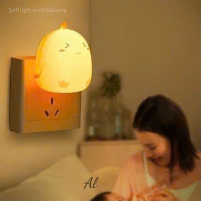 Đèn Ngủ Cắm Ổ Điện Hình Đám Mây Dễ Thương – Đèn LED Trang Trí Phòng Ngủ