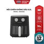 [Độc quyền] Nồi chiên không dầu 6.5L SUNHOUSE SHD4032 - Công nghệ Rapid Air giảm tới 80% dầu - Khoang chiên trong suốt — ảnh 2