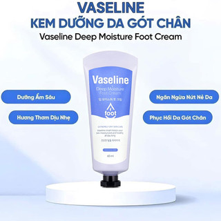 Kem Dưỡng Da Tay & Da Chân Vaseline 24h Deep Moisture Hand & Nail / Foot Cream 60ml