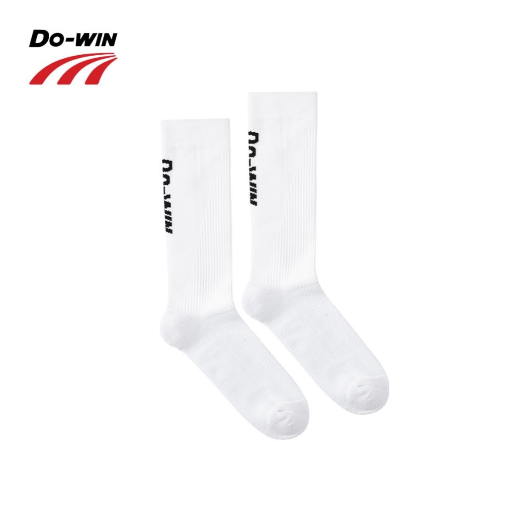 Tất trắng cao cổ Cotton Do-win - Thoáng khí, thấm hút tốt, mềm mại,co dãn và thoải mái