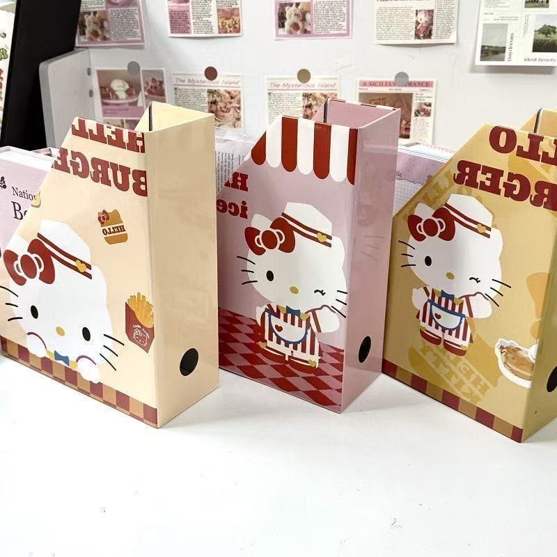 Kệ Sách Bìa Cứng Hello Kitty Để Bàn Gọn Nhẹ Dễ Thương Mun Store KEBIA21