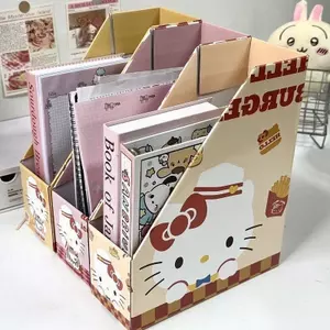 Kệ Sách Bìa Cứng Hello Kitty Để Bàn Gọn Nhẹ Dễ Thương Mun Store KEBIA21