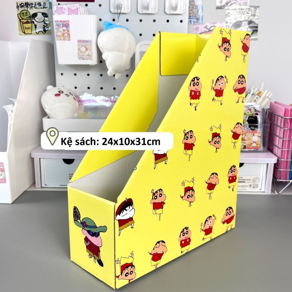 Kệ Sách Bìa Cứng Hello Kitty Để Bàn Gọn Nhẹ Dễ Thương Mun Store KEBIA21