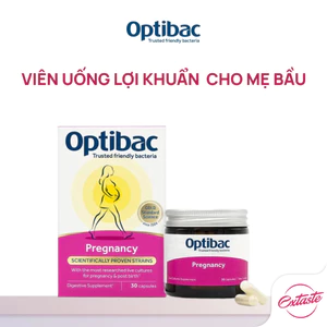 Men vi sinh lợi khuẩn Optibac Pregnancy cho phụ nữ mang thai và cho con bú hộp 30 viên