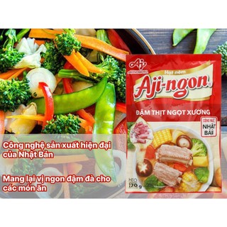 Hạt nêm Aji-ngon vị heo gói 170g