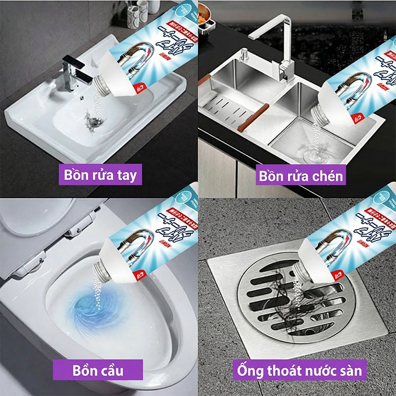 🔥100% Sức mạnh thông tắc mạnh mẽ nhất🔥nước thông tắc nước thông cống siêu mạnh thông tắc cống 510ml