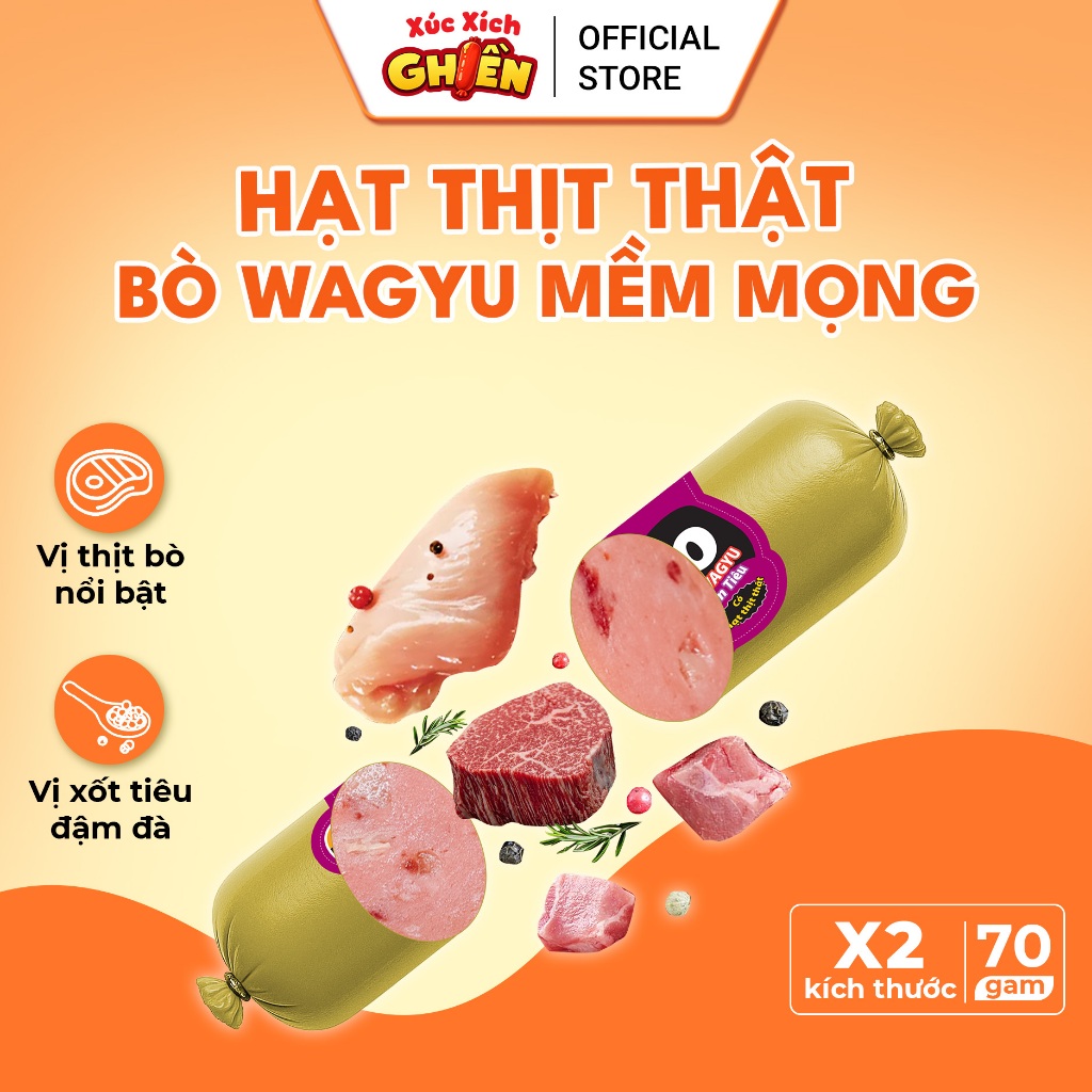 Combo 10 Cây Xúc Xích Dinh Dưỡng Siuto Vietinter Foods (Cây 85g)