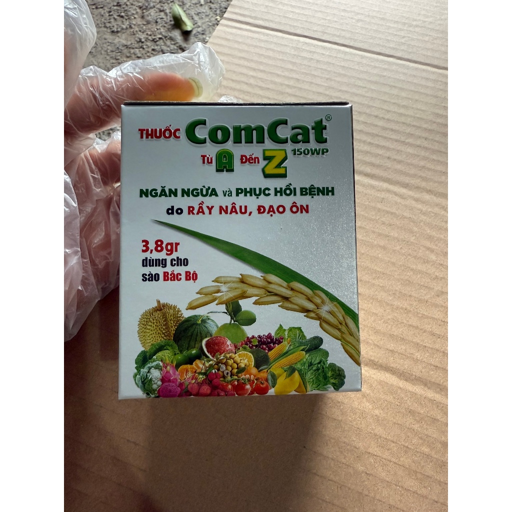 Hộp 10 gói ComCat 150wp (gói 3.8gr) Phân bón lá Kích thích sinh trưởng ...
