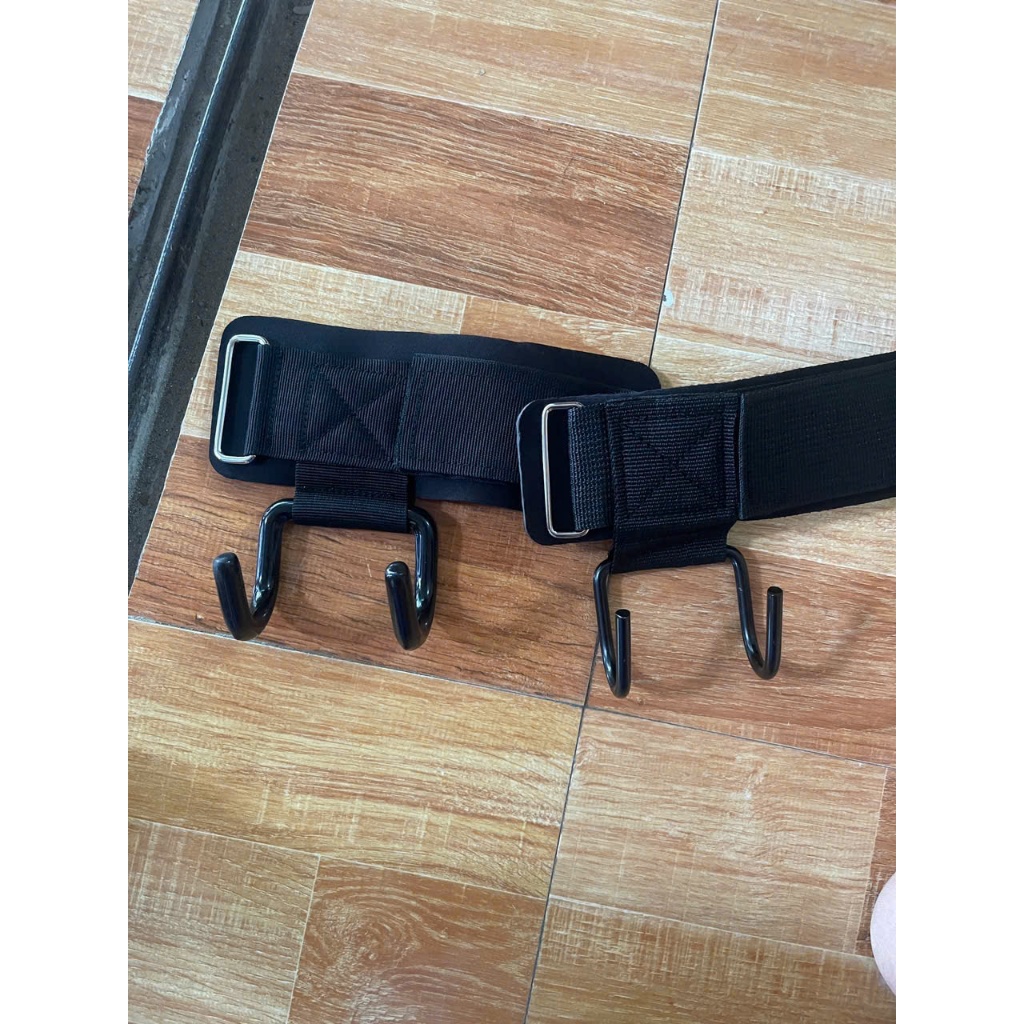 01 Dây Móc Cổ Tay Tập Gym Có Móc Sắt – Găng Tay Móc Tạ, Hỗ Trợ Kéo Xà, Deadlift, Tăng Lực Nắm Chống Trượt (01 cái)