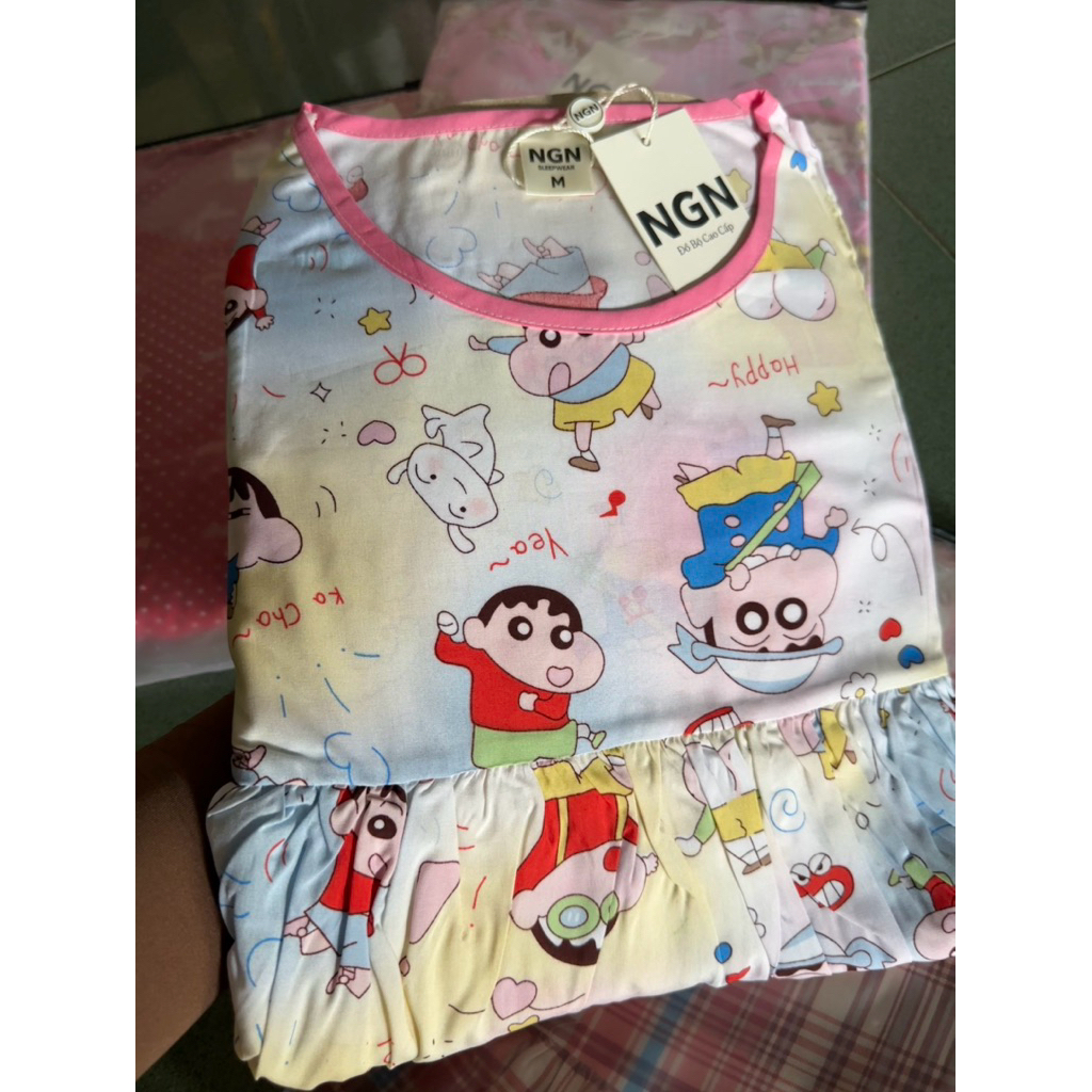 Tole Babydoll Tay Lửng ( trừ hao rút là mặc dưới khuỷu tay tí ) Nhà NGN 2da Xịn