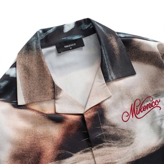 Áo sơ mi chính hãng Mikenco WILD BLUR SHIRT |TẶNG HỘP ÁO|