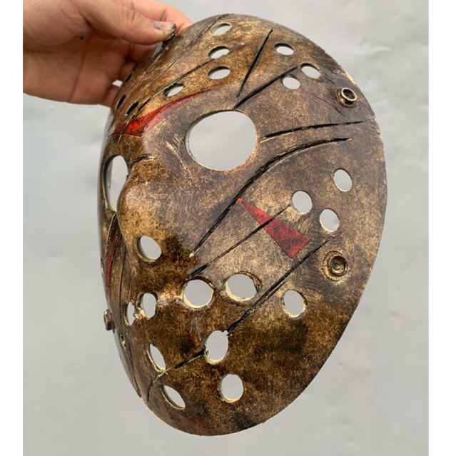 Mặt nạ Jason phần phim Jason vs Freddy, mặt nạ khúc côn cầu Thứ 6 ngày 13