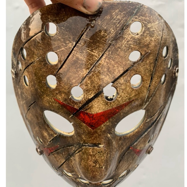 Mặt nạ Jason phần phim Jason vs Freddy, mặt nạ khúc côn cầu Thứ 6 ngày 13