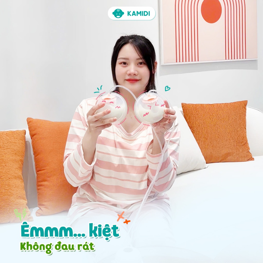 Máy Hút Sữa Kamidi Flow - Phiên Bản Máy Đơn Rảnh Tay Không Dây