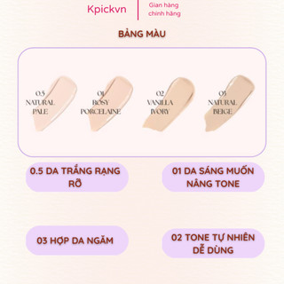 [Bản Giới Hạn] Cushion Wakemake Water Glow Coating Balm (Kèm Lõi + Cọ + Túi) - Căng Bóng, Che Phủ Tốt