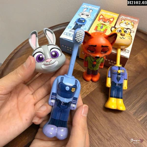 COMBO 3 CÂY BÀN CHẢI CÁO VÀ THỎ