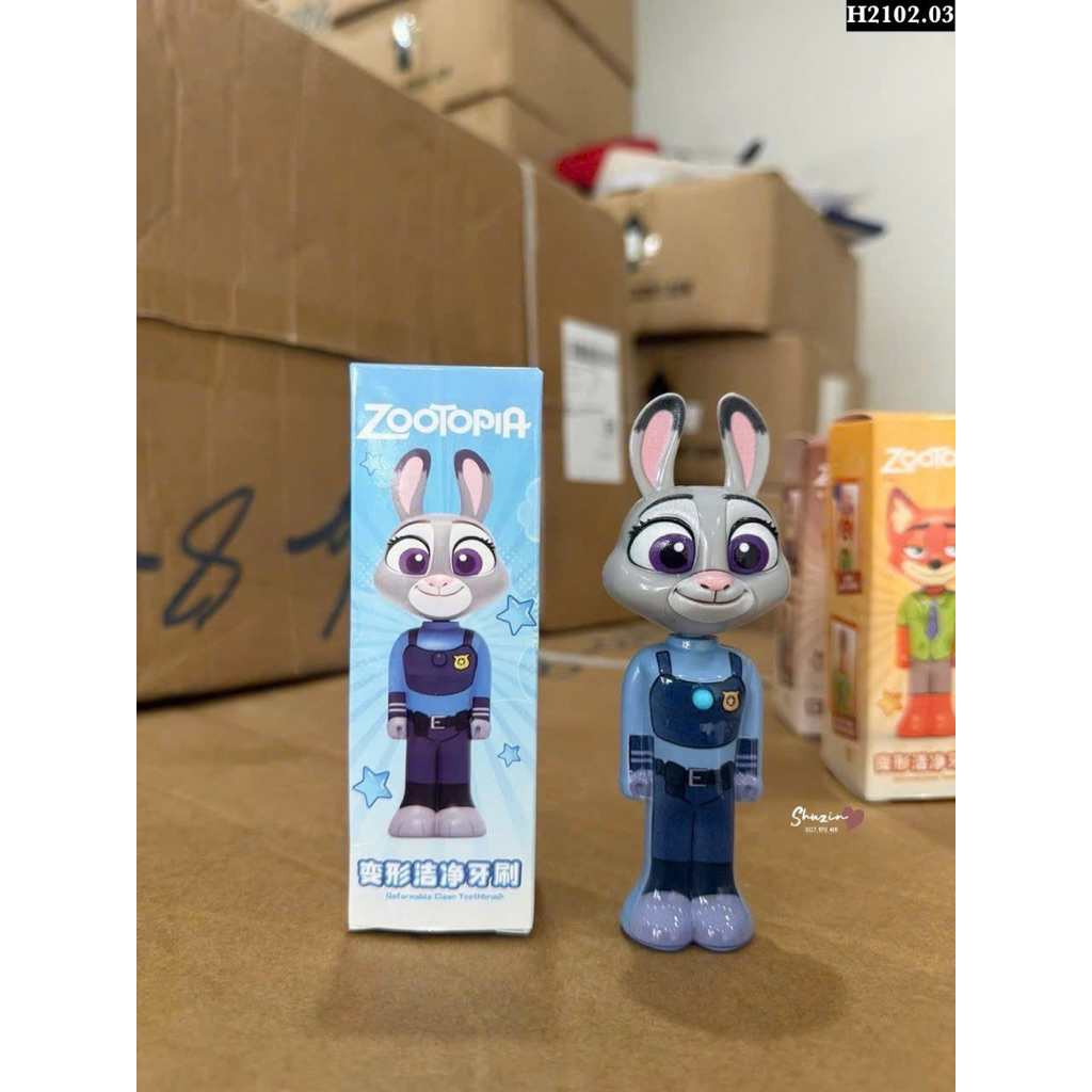 COMBO 3 CÂY BÀN CHẢI CÁO VÀ THỎ