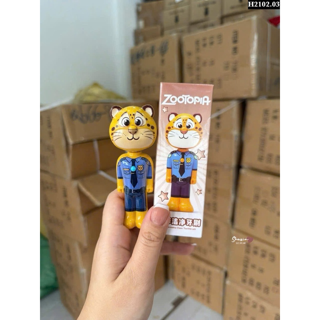 COMBO 3 CÂY BÀN CHẢI CÁO VÀ THỎ