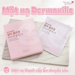 Mặt Nạ Thạch Hồng Dermaxilic MP1479 - Hỗ Trợ lầm Căng Bóng, Cấp Ẩm, Tăng Độ Đàn Hồi, Làm Đều Màu Da