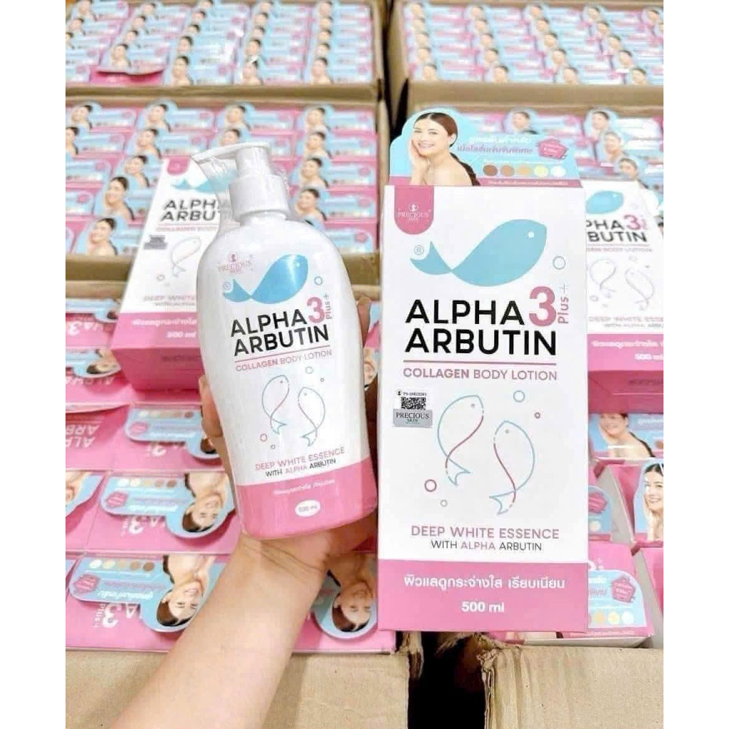 [Chính Hãng] Sữa Dưỡng Thể Alpha Arbutin Collagen Lotion Dưỡng Trắng Da Toàn Thân 500ml shishop94