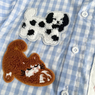 Set bộ áo sơ mi kẻ caro xanh + quần short phong cách hàn quốc cho bé trai