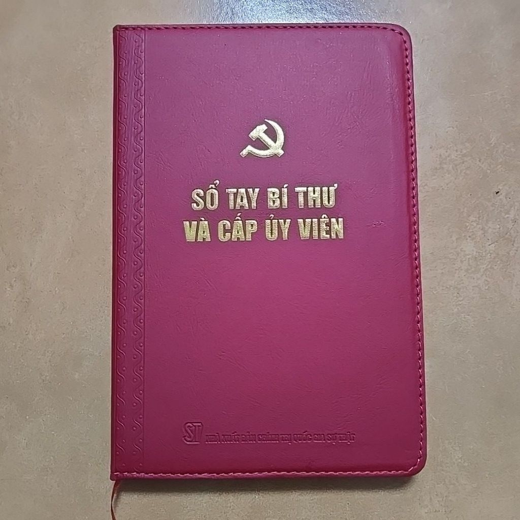 Sổ - Sổ tay bí thư và cấp ủy viên
