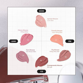 [Lilybyred] Má Kem Bùn Lilybyred Luv Beam Cheek Mousse 3.8g