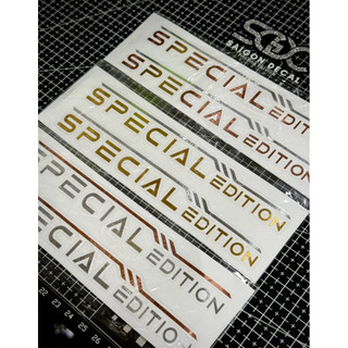 |1 Cặp| Tem Dán Cắt Ghép Trang Trí Gắp, Phuộc Trước Special Edition Ghép Crom - New Collection 2026 - 8 Kiểu Mẫu
