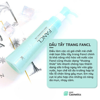 Dầu tẩy trang Nhật Bản nhũ hóa sạch sâu FANCL Mild Cleansing Oil 120ml