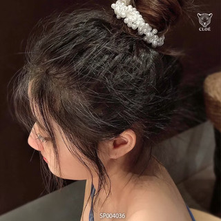 dây buộc tóc đính hạt sang chảnh chuẩn hot girl