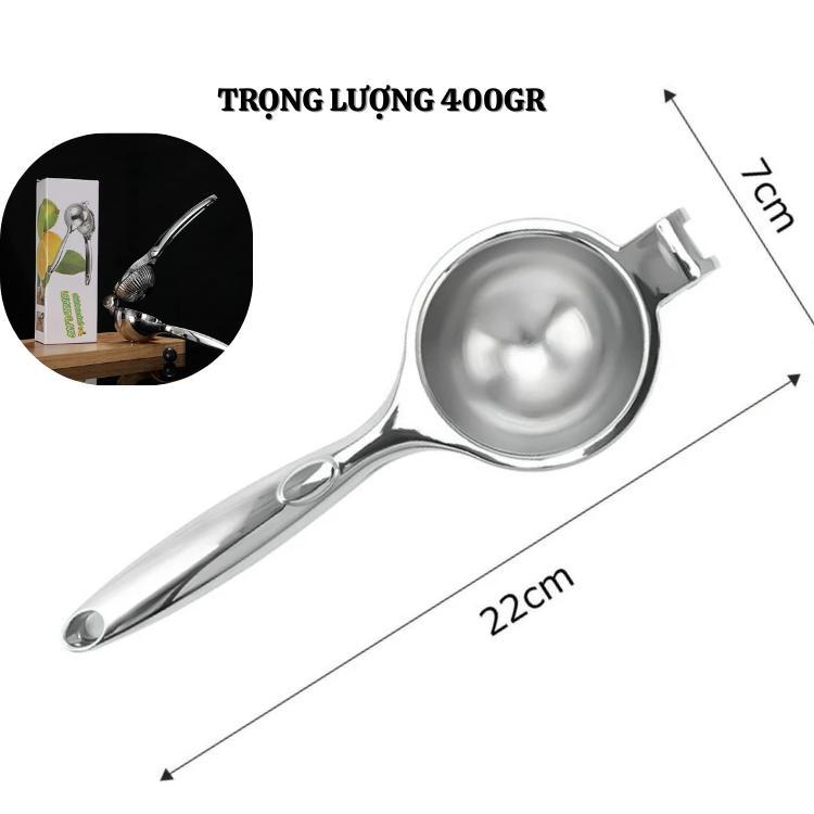 Kẹp vắt chanh thông minh Lemon Clamp Stainless steel cao cấp -phiên bản 2026