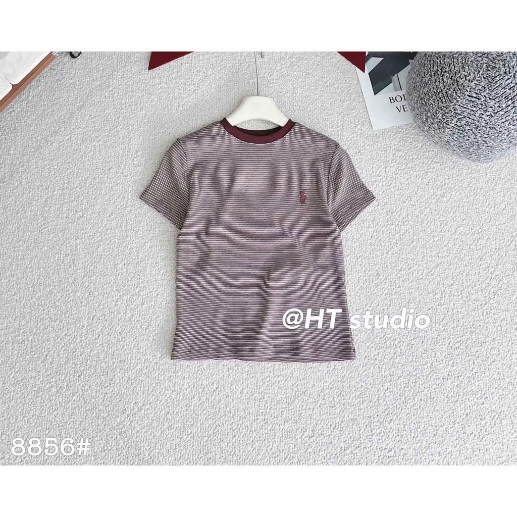 [𝑯𝒂 𝑨𝒏𝒉]Áo Thun Cộc Kẻ Ngựa QCL1