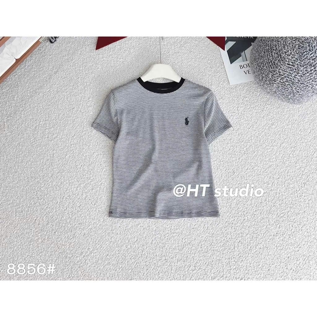 [𝑯𝒂 𝑨𝒏𝒉]Áo Thun Cộc Kẻ Ngựa QCL1