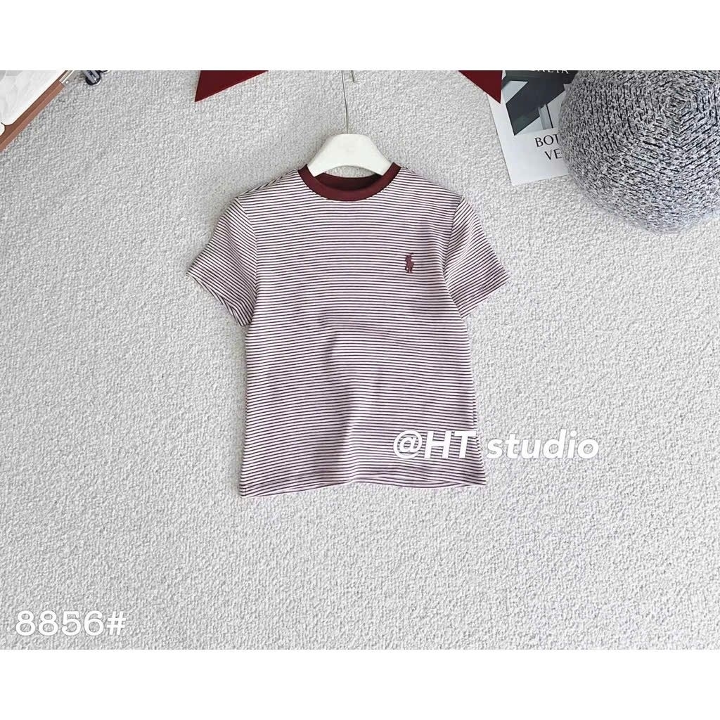 [𝑯𝒂 𝑨𝒏𝒉]Áo Thun Cộc Kẻ Ngựa QCL1