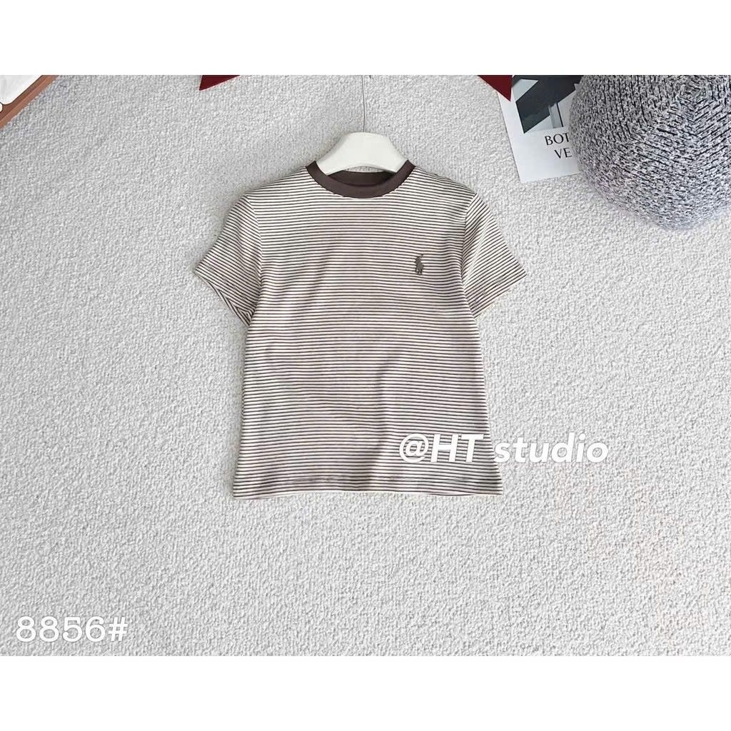 [𝑯𝒂 𝑨𝒏𝒉]Áo Thun Cộc Kẻ Ngựa QCL1