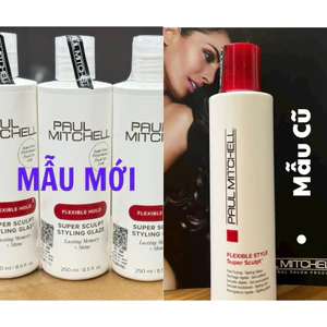 GEL TẠO NẾP TÓC UỐN (MÙI TÁO XANH) PAUL MITCHELL FLEXIBLE STYLE SUPER SCULPT
