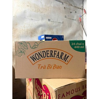 Thùng 24 chai trà bí đao Wonderfarm 440ml