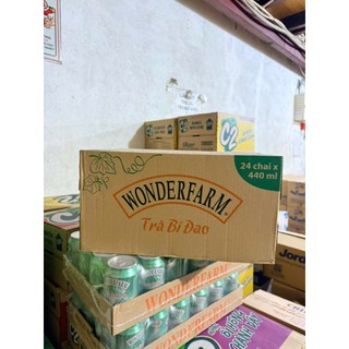 Thùng 24 chai trà bí đao Wonderfarm 440ml