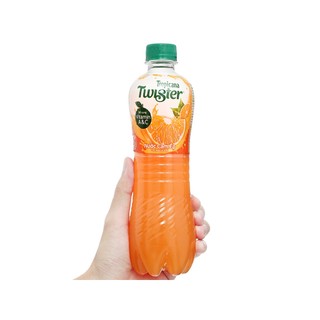 Thùng 24 chai nước cam ép Twister Tropicana 450ml