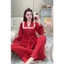 Bộ Đồ Ngủ Nữ JUSOKA Pijama Chất Liệu Lụa Latin Dáng Tiểu Thư Mềm Mịn Thoải Mái LT39