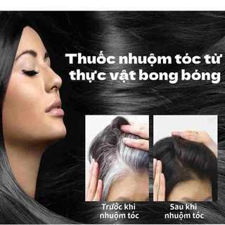 Kem nhuộm tóc bọt, che phủ tóc bạc hoàn toàn, màu sắc bền lâu, nhuộm tóc đơn giản, không gây kích ứng, không làm hại tóc