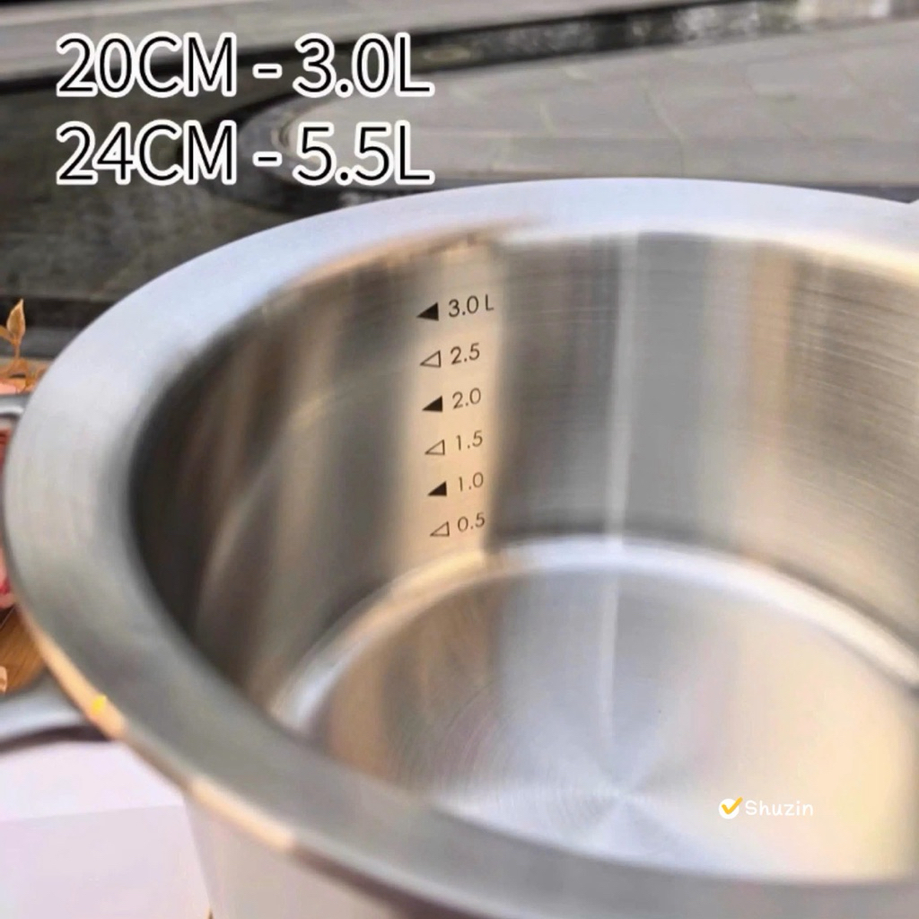 Nồi 5 lớp kẹp đồng thành cao Chockmen C158 - C391
