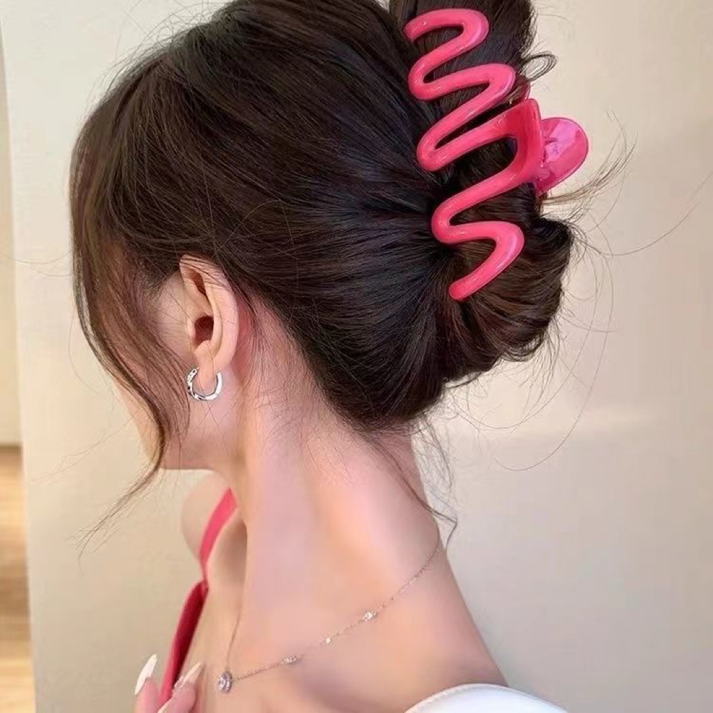 Kẹp Tóc Hàn Quốc Mờ Thạch – Kẹp Vuốt Tóc Thời Trang, Kẹp Lấy Tóc Gọn Nhẹ