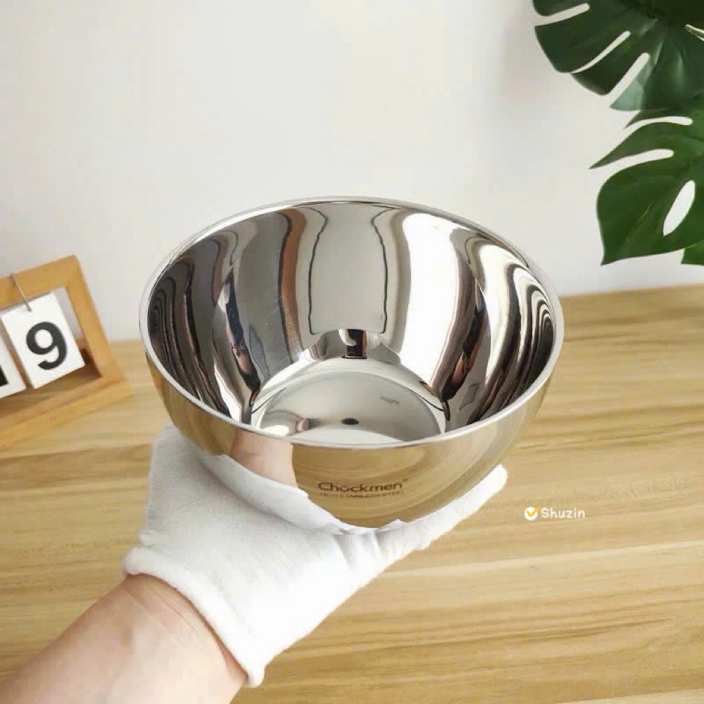 BÁT ĂN HAI LỚP GIỮ NHIỆT INOX 316 CHOCKMEN - C100