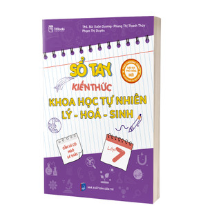 Sách - Combo Sổ tay kiến thức Toán Văn Anh, Lý Hóa Sinh, Lịch sử - Địa Lý Lớp 6,7,8,9 (2026)