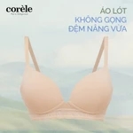 Áo ngực nữ cao cấp nâng vừa không gọng, vải sợi tre bamboo bản lưng chữ U che gọn lưng, chuẩn OEKO-TEX | CORÈLE 31138B — ảnh 2