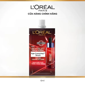Dưỡng chất ba loại peptides giảm nhăn, săn chắc da L'Oréal Paris Revitalift Triple Power 6ml