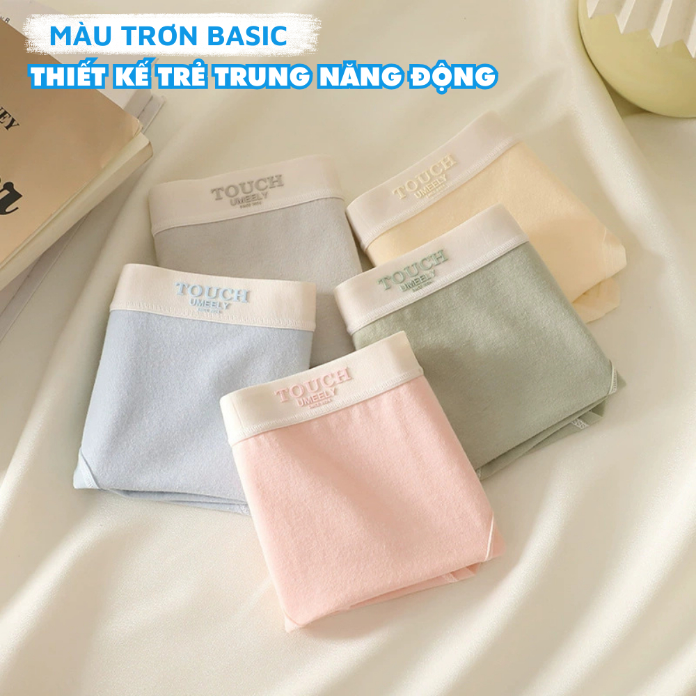 Quần Lót Nữ Cotton Cao Cấp Thiết Kế Cạp Chun Mềm Mại, Quần Chip Nữ Màu Pastel Nhẹ Nhàng ZANABRA L4111