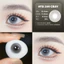 Lens mắt FB-289 Gray màu xám có 2 light trắng đối xứng, size vừa - thương hiệu LUNA EYES